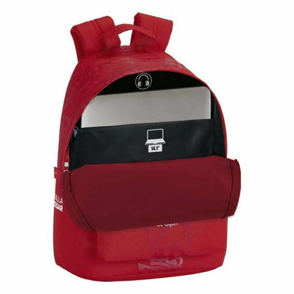 Laptop Backpack Real Sporting Red