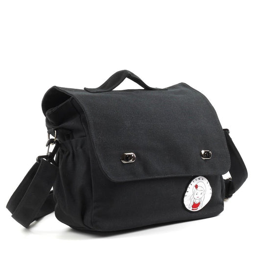 Messenger / Cross body In Canvas Material