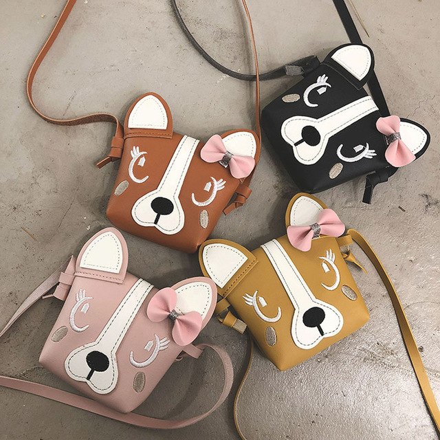 Lovely Bags For Children Cute Animal Bowknot