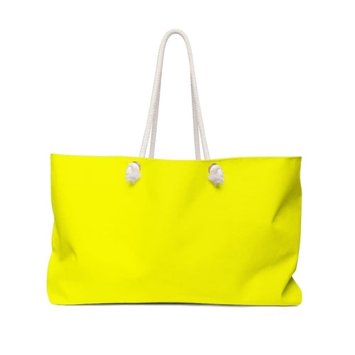 Bright Yellow Uniquely Tote Bag